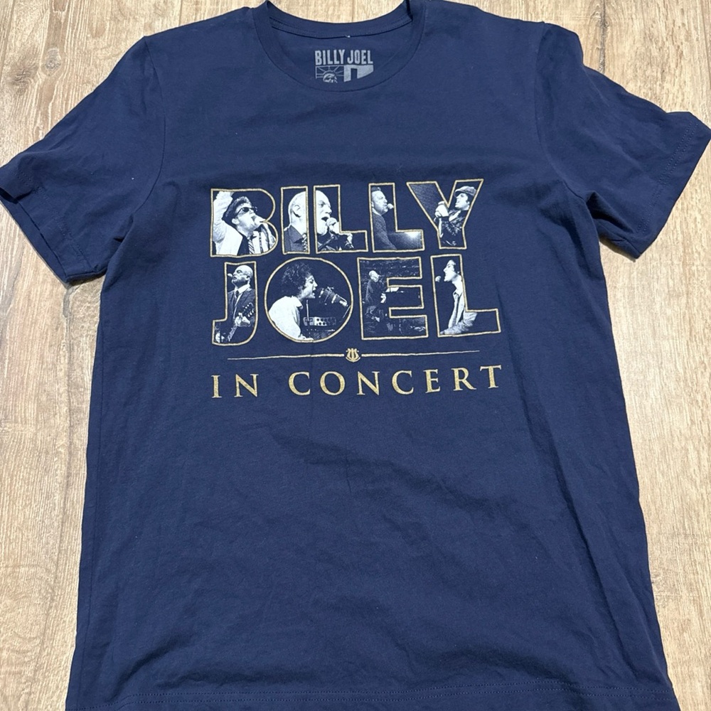 Navy Billy Joel concert tour Graphic Tee 2021 /2022